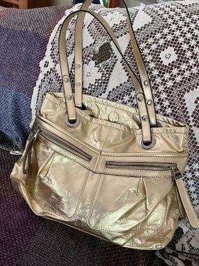 Large leather bag from B. Makowsky